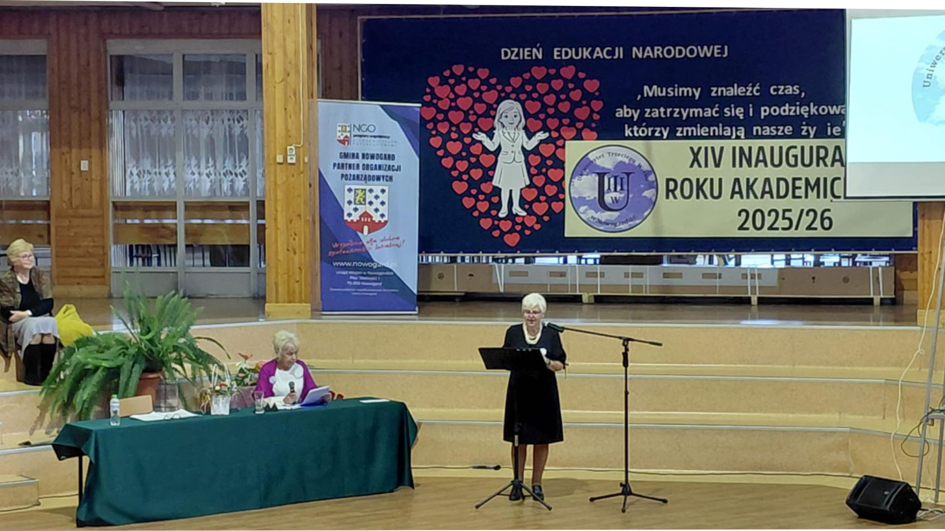 INAUGURACJĘ ROKU AKADEMICKIEGO 2025/2026, UTW Nowogard